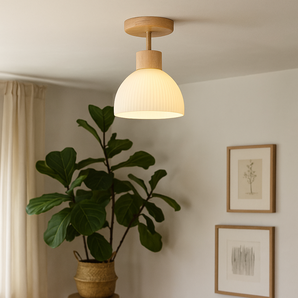 Ailse Modern Ceiling Light - Sleek Flush Mount Fixture