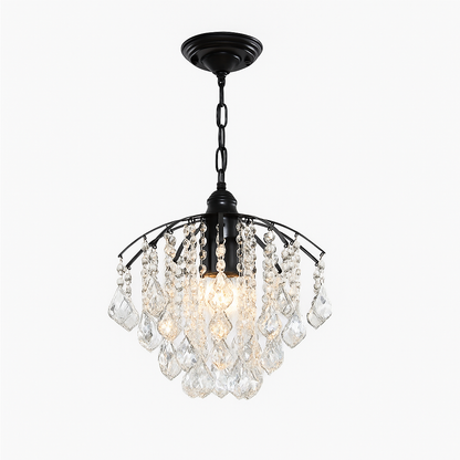 Crystal Chandelier for Bedroom – Elegant Crystal Ceiling Light Fixture