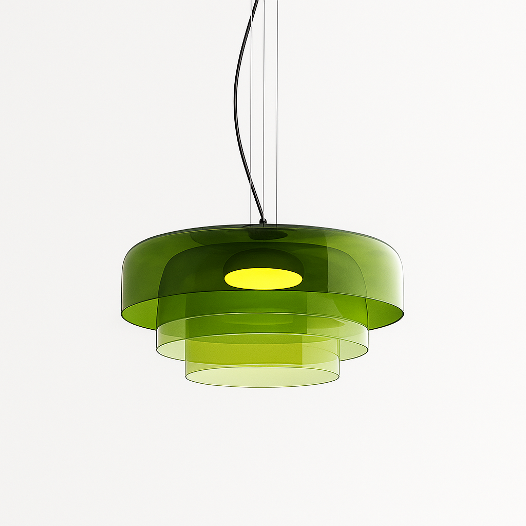 Lampa wisząca z przezroczystego szkła - elegancki dodatek do każdego wnętrza