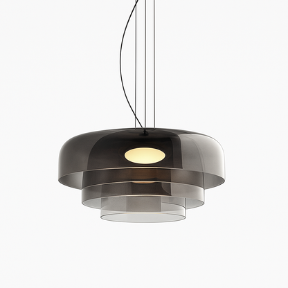 Lampa wisząca z przezroczystego szkła - elegancki dodatek do każdego wnętrza