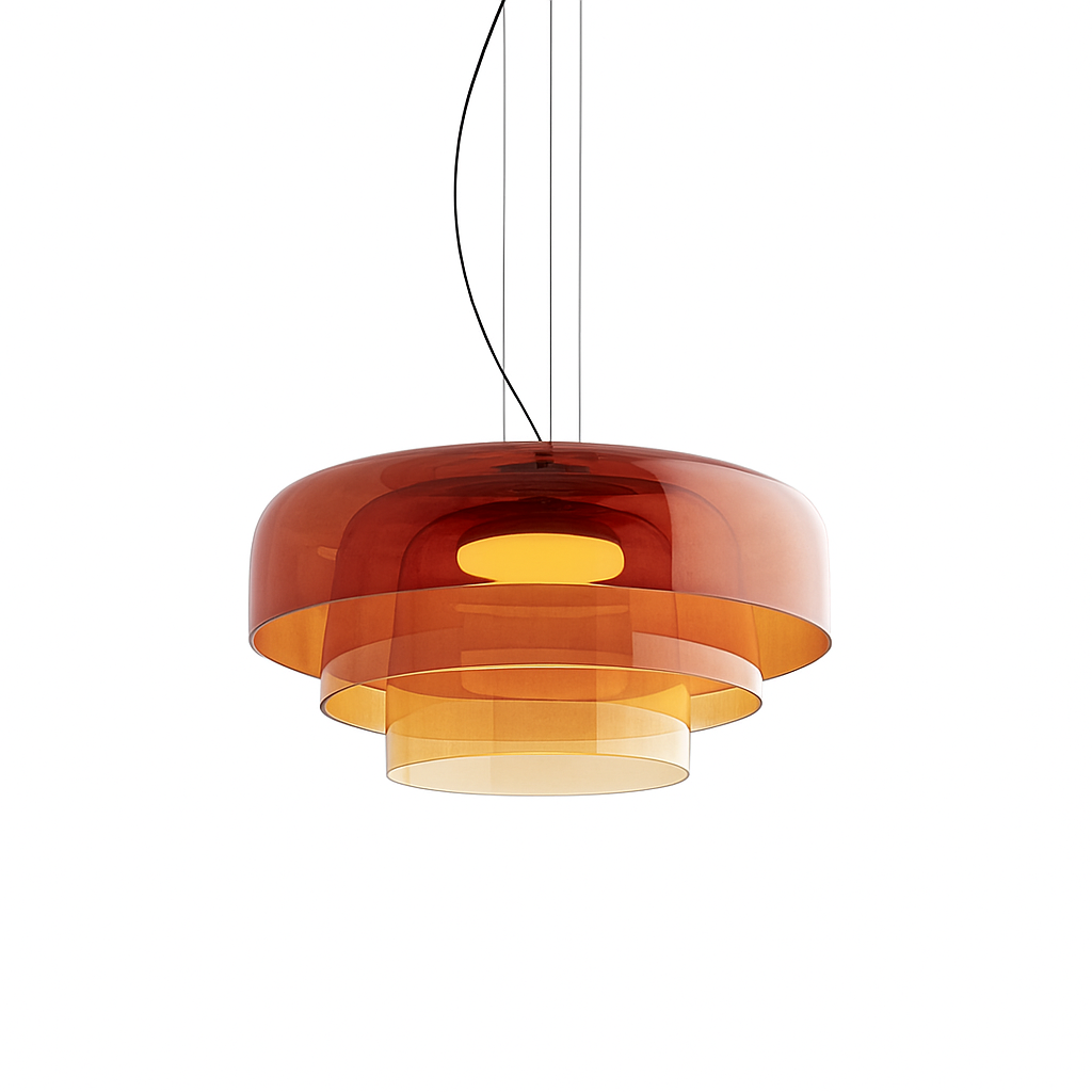 Lampa wisząca z przezroczystego szkła - elegancki dodatek do każdego wnętrza