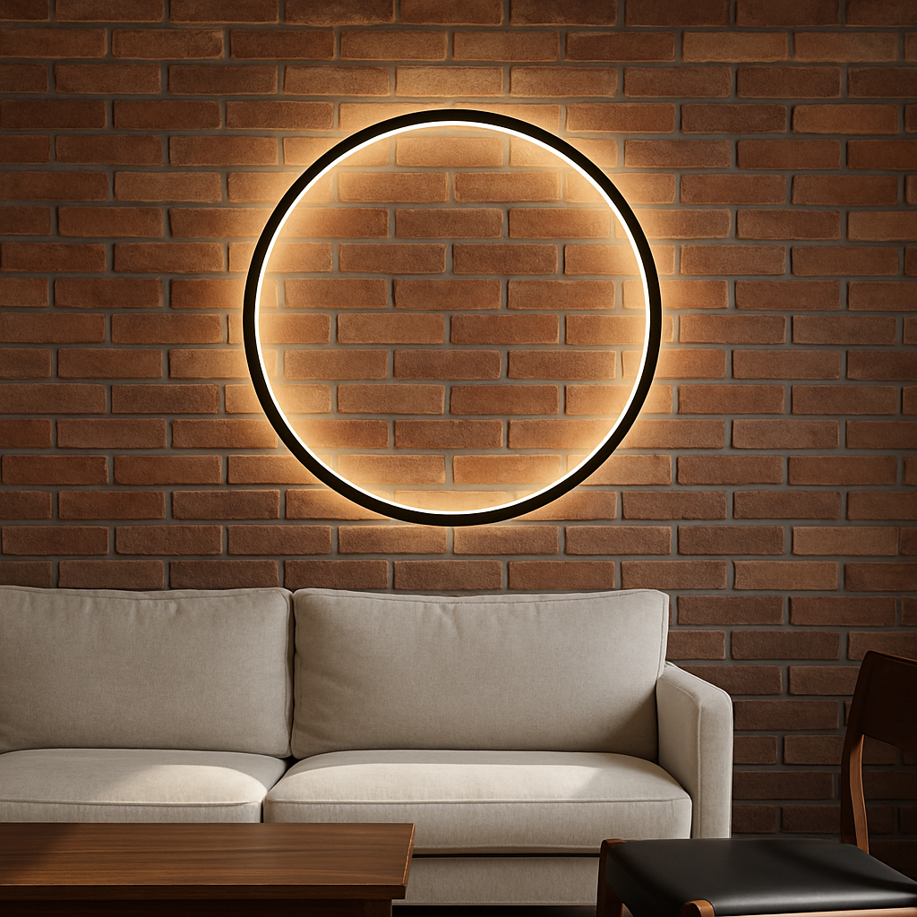 Lustre mural à anneau Myka pour une ambiance élégante et moderne