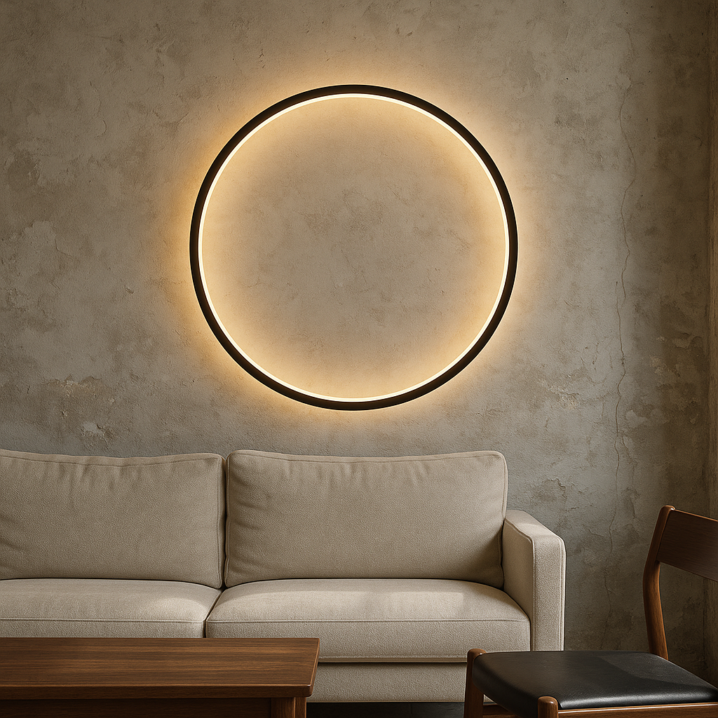 Lustre mural à anneau Myka pour une ambiance élégante et moderne