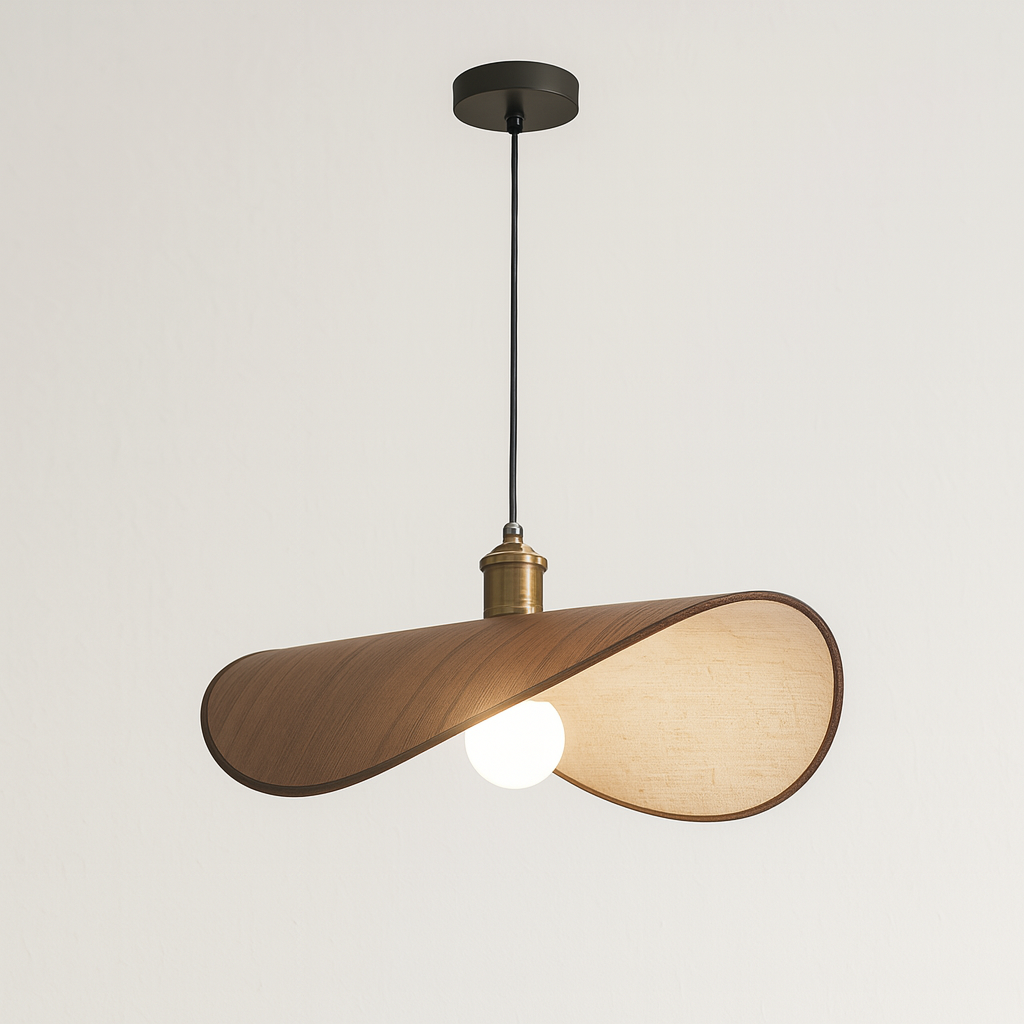 Wabi-Sabi Floral Pendant Light