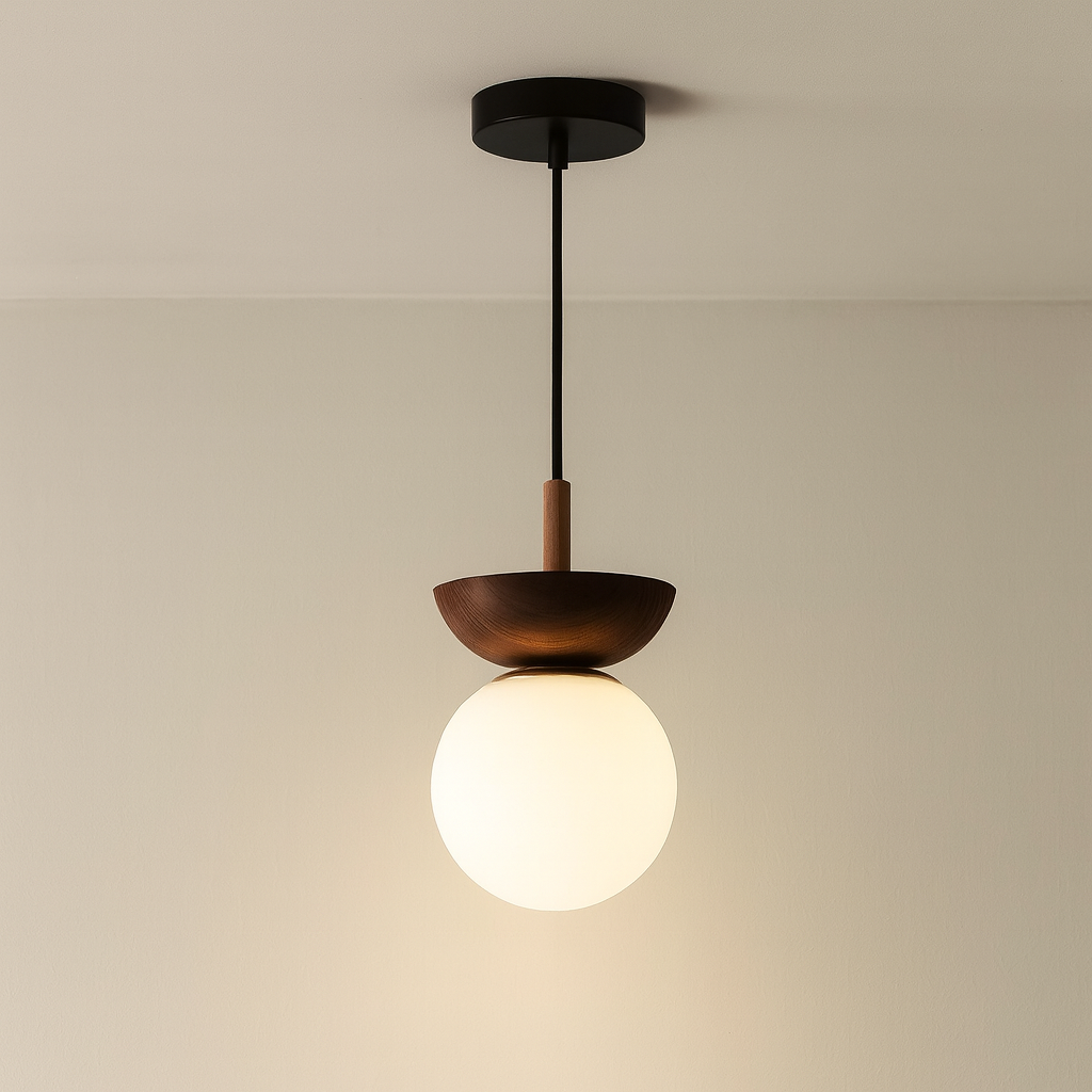 Lustre Nordic Japonais élégant pour un éclairage moderne