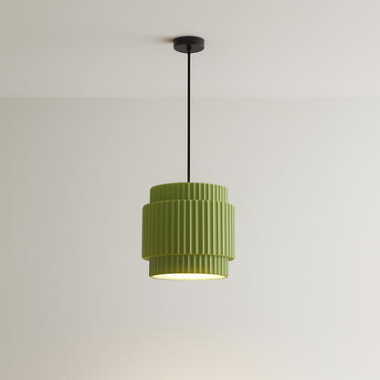 Vibrant Ceramic Pendant Light
