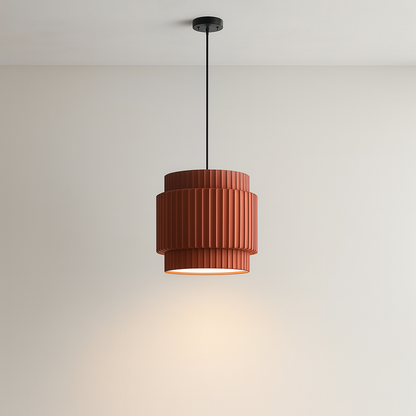 Vibrant Ceramic Pendant Light