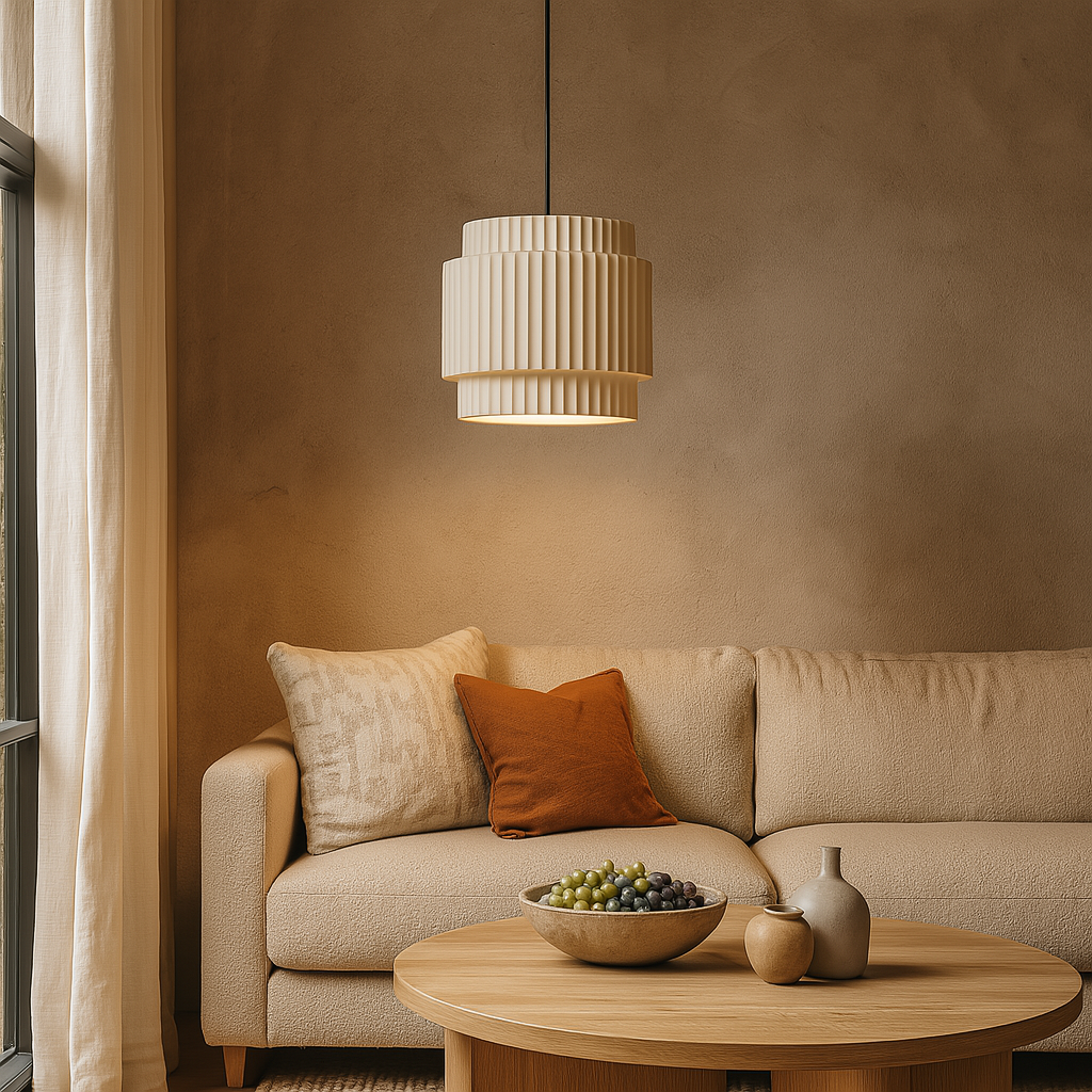 Vibrant Ceramic Pendant Light
