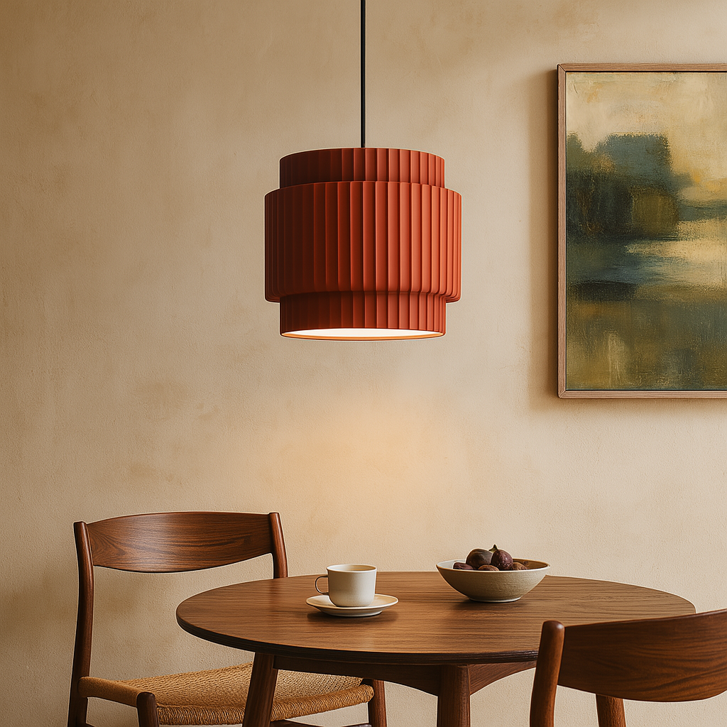 Vibrant Ceramic Pendant Light