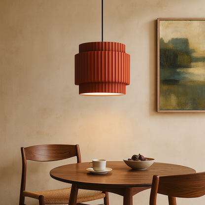 Vibrant Ceramic Pendant Light