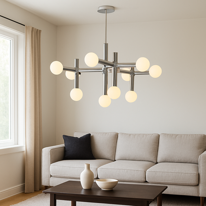 Elegante Metall-Bauhaus-Deckenleuchte für modernen Stil