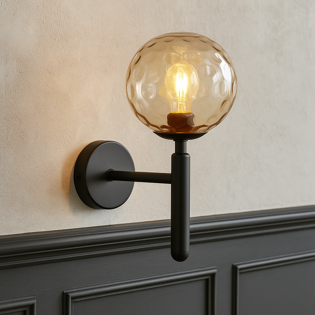 Lámpara de Pared Esférica Nórdica Elegante