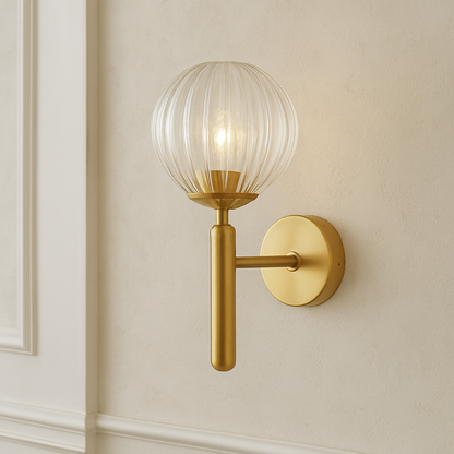 Lámpara de Pared Esférica Nórdica Elegante