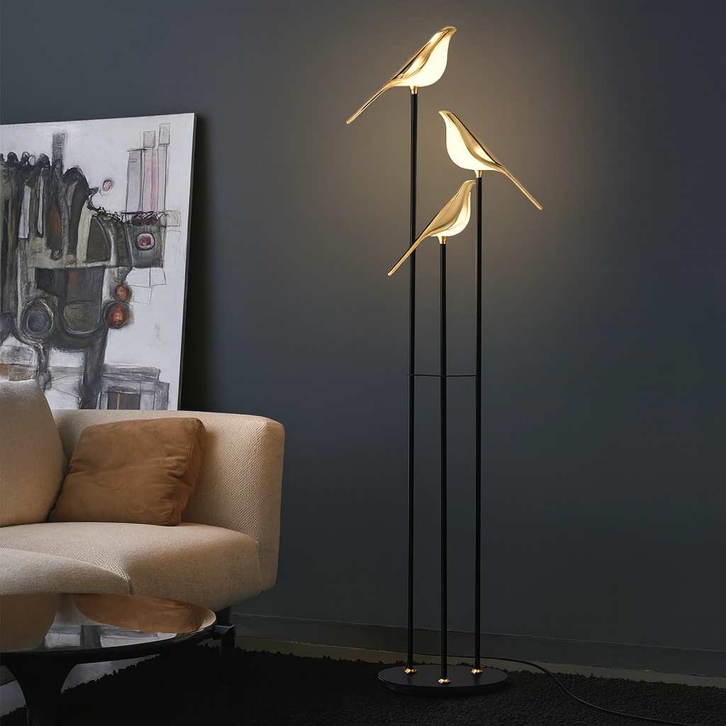 Lampe sur Pied MrBird élégante et moderne