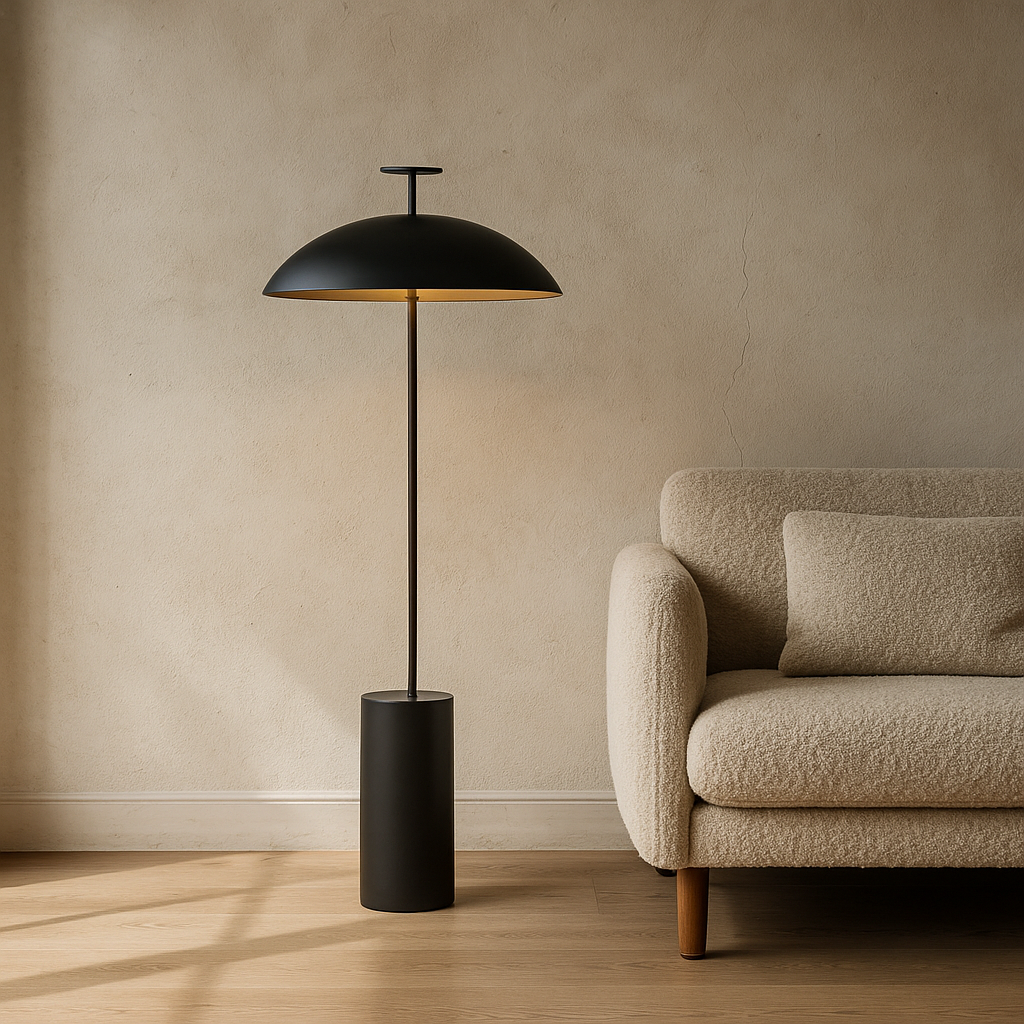 Lampada da terra Monolith elegante e moderna