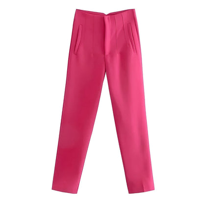 PANTALON À TAILLE HAUTE ARIA