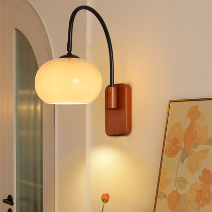 Bauhaus Drehbare Wandleuchte in Khaki – Modernes Design für stilvolle Beleuchtung