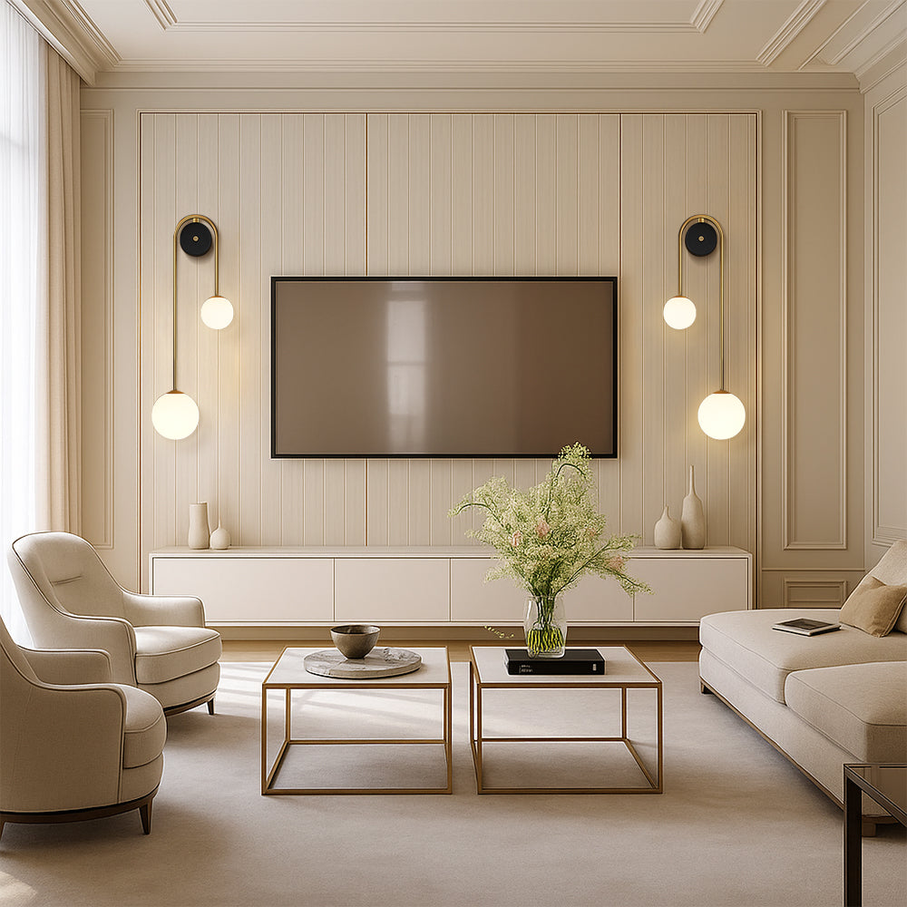 Arc Wall Light - Sleek Curved LED Wall Sconce for Modern Homes