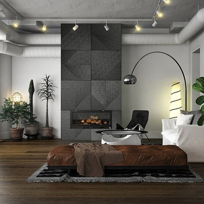 Euclid Painted Wooden Wall Panelasdfasdf