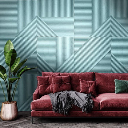 Euclid Painted Wooden Wall Panelasdfasdf