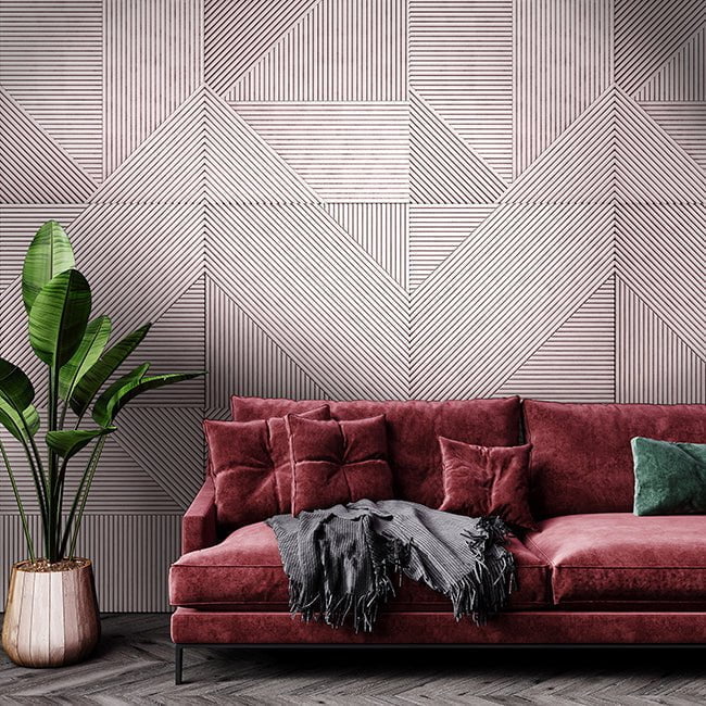 Euclid Painted Wooden Wall Panelasdfasdf