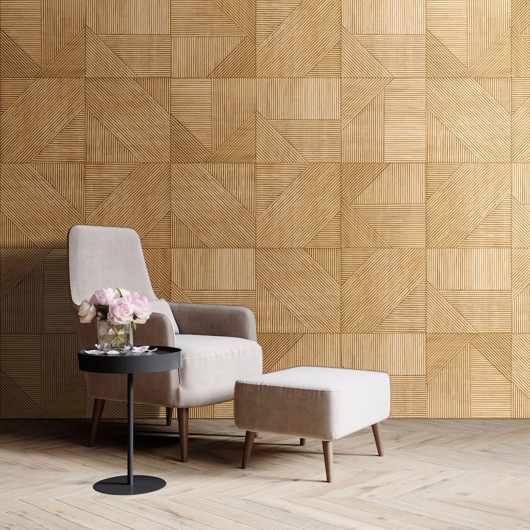 Euclid Wooden Wall Panel