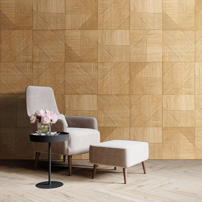 Euclid Wooden Wall Panel