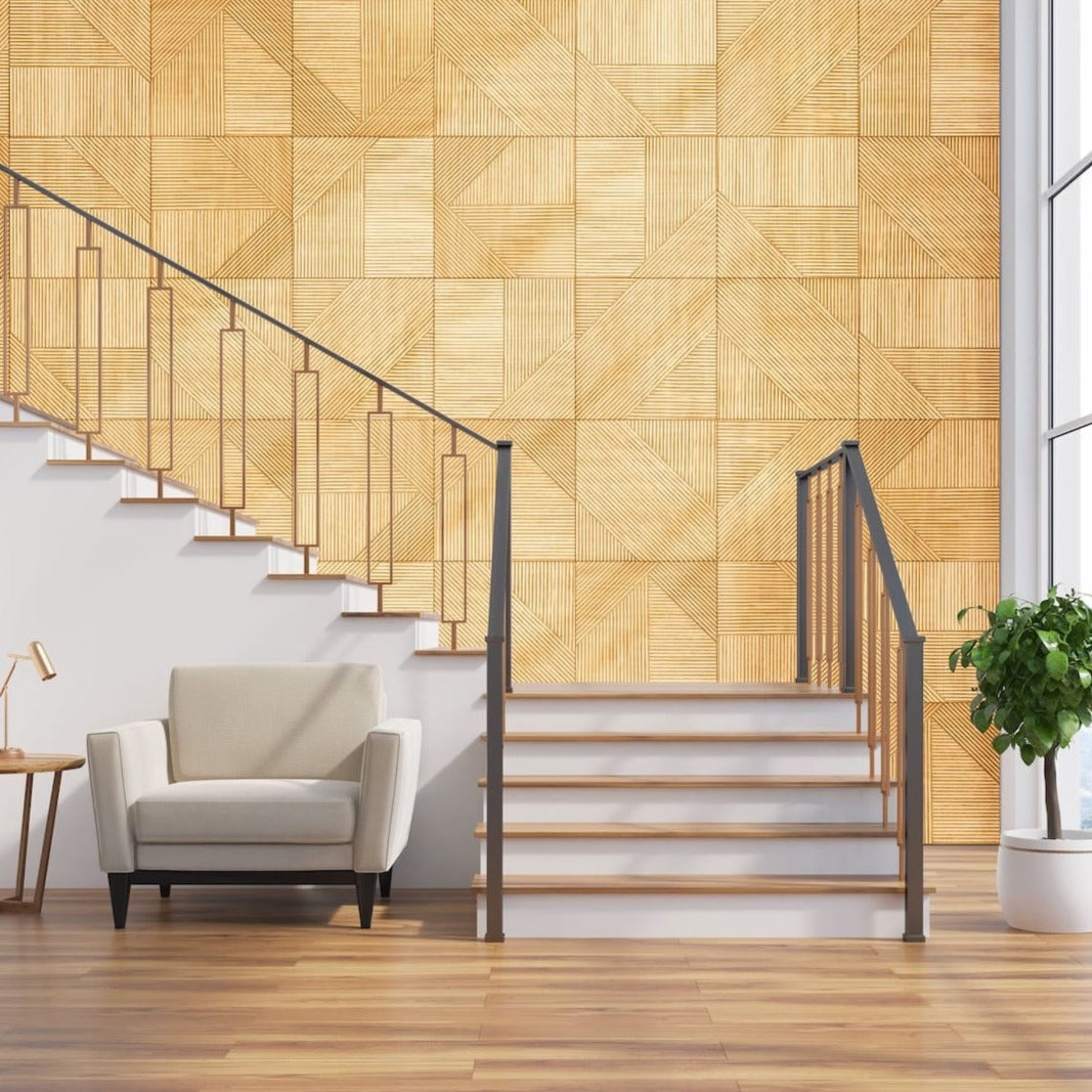 Euclid Wooden Wall Panel