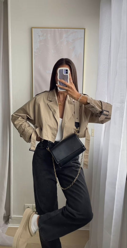 Lila | Short Trenchcoat