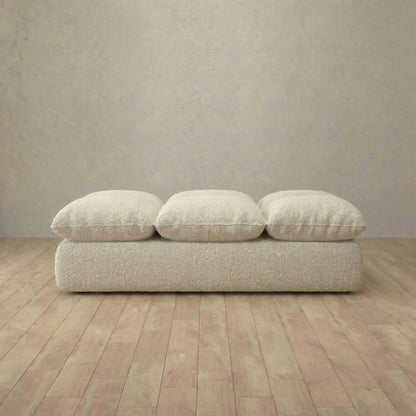 Reposapiés para sofá Nimbus - Comodidad acolchada con almacenamiento oculto y diseño moderno