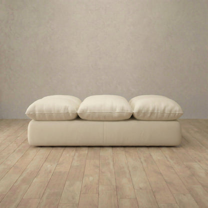 Reposapiés para sofá Nimbus - Comodidad acolchada con almacenamiento oculto y diseño moderno