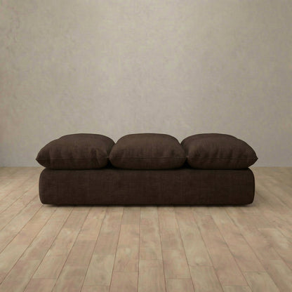 Reposapiés para sofá Nimbus - Comodidad acolchada con almacenamiento oculto y diseño moderno