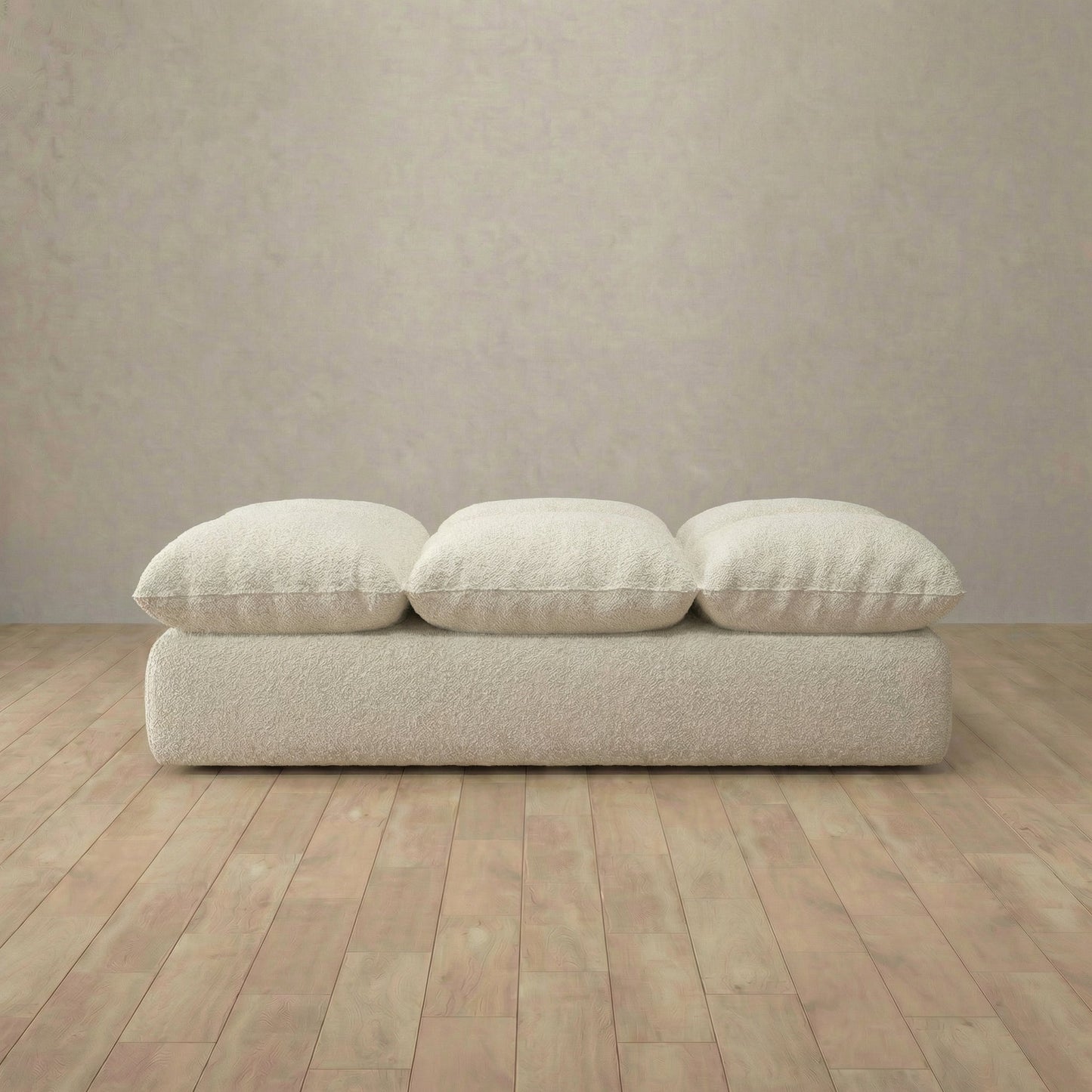 Reposapiés para sofá Nimbus - Comodidad acolchada con almacenamiento oculto y diseño moderno