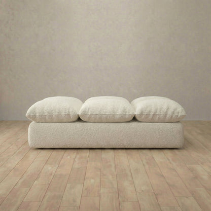 Reposapiés para sofá Nimbus - Comodidad acolchada con almacenamiento oculto y diseño moderno