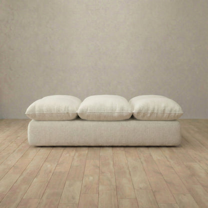 Reposapiés para sofá Nimbus - Comodidad acolchada con almacenamiento oculto y diseño moderno