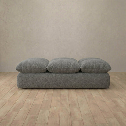 Reposapiés para sofá Nimbus - Comodidad acolchada con almacenamiento oculto y diseño moderno