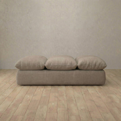 Reposapiés para sofá Nimbus - Comodidad acolchada con almacenamiento oculto y diseño moderno
