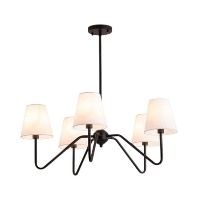 Lustre en Soie Élégant pour Chambre à Coucher