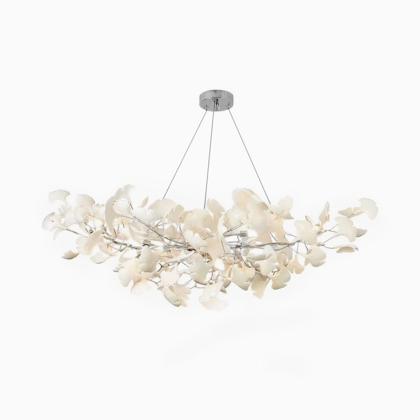 Lustre Gingko Élégant pour une Atmosphère Sophistiquée