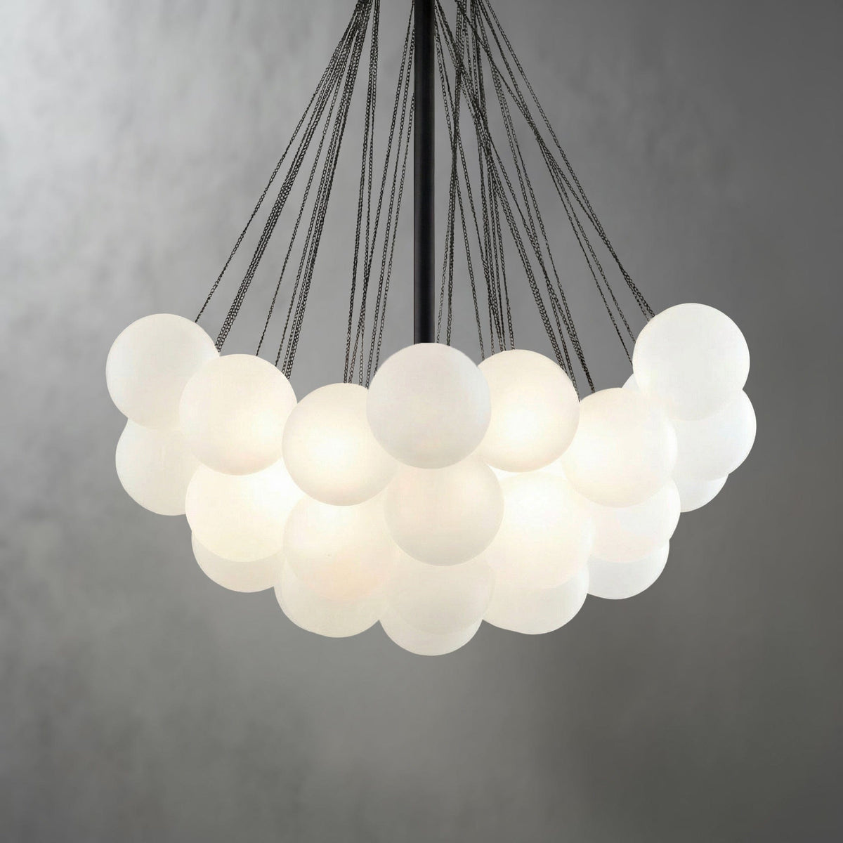 Glass Cloud Chandelier