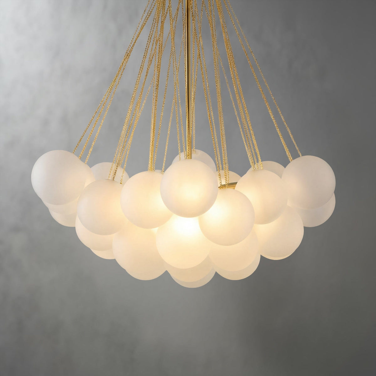 Glass Cloud Chandelier