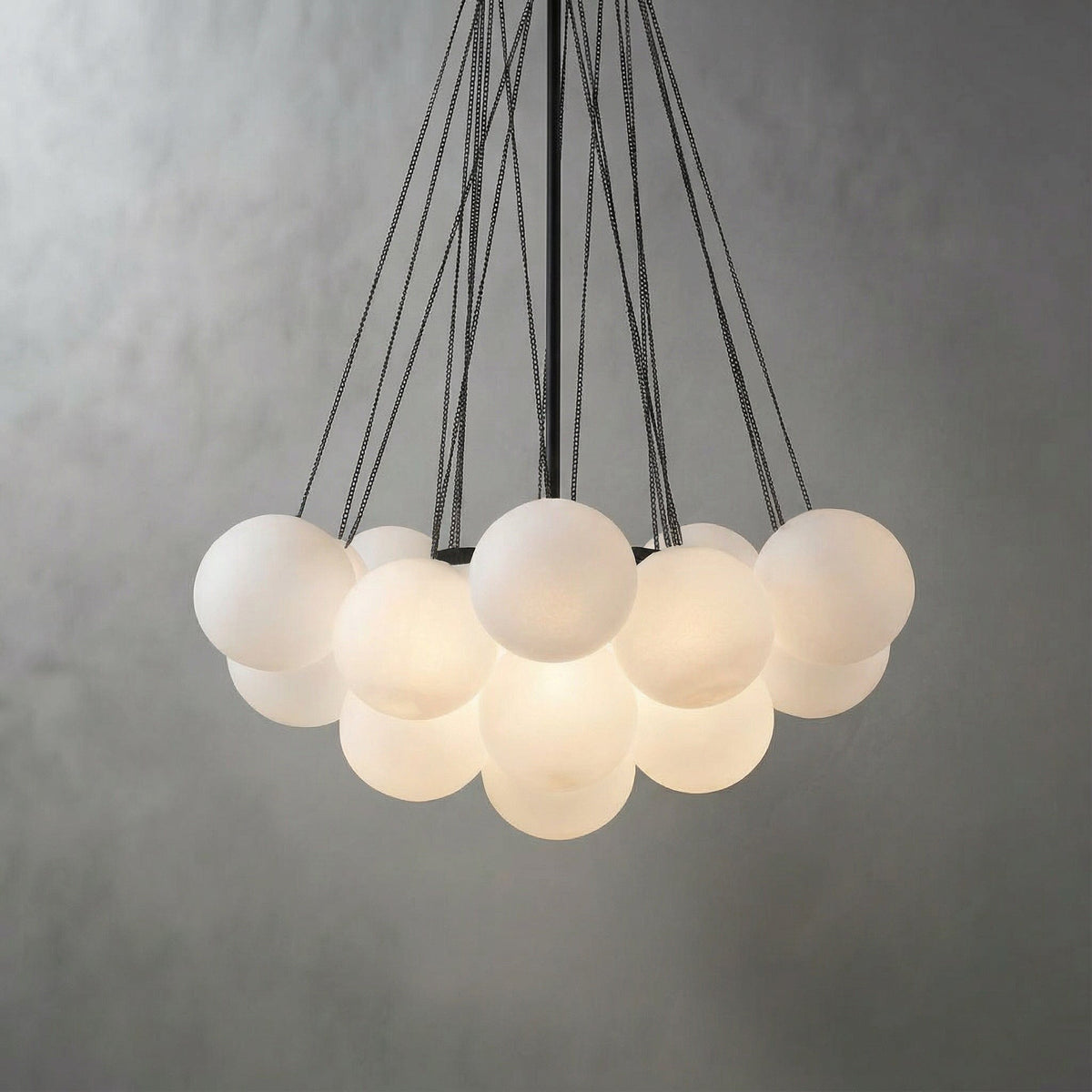 Glass Cloud Chandelier