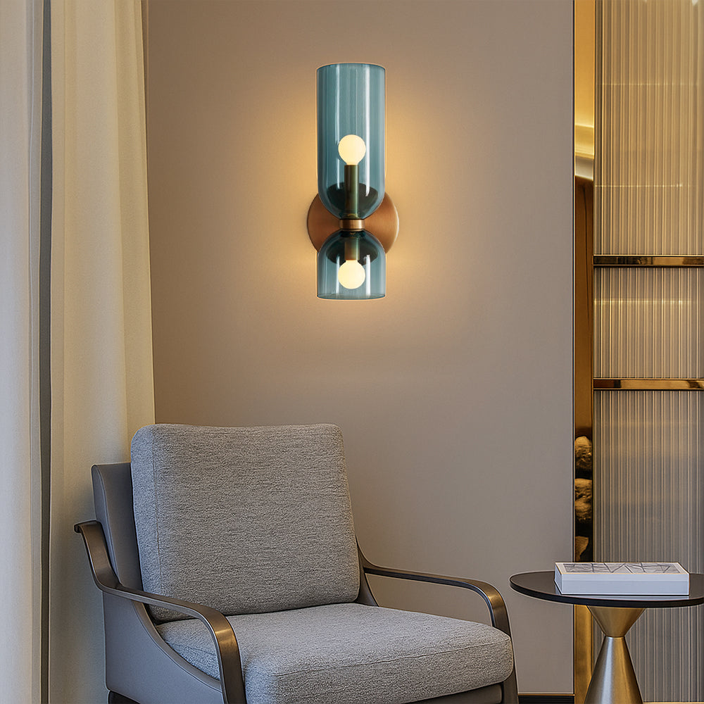 Lámpara de Pared de Vidrio Creativa para Decoración Moderna