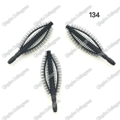 Women's Silicon Gel Mascara Brush Head for Eye Makeup Premium Quality Brush Heads