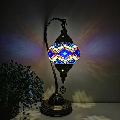 Luxyecs - Turkish Mosaic Table Lamp