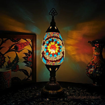 Luxyecs - Mosaic Table Lamp