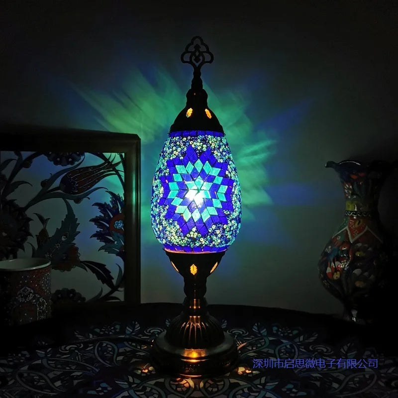 Luxyecs - Mosaic Table Lamp