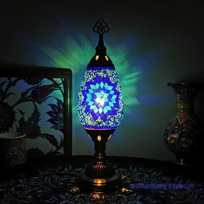Luxyecs - Mosaic Table Lamp