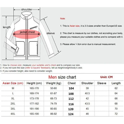 USB Heated Vest Jacket