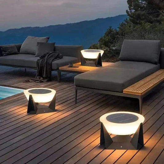 Luz de Aterrizaje (Solar para Exteriores)